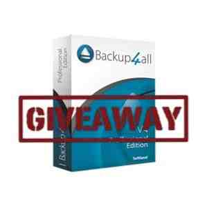 Backup4all Professional er en robust Personlig Backup Solution [Giveaway]